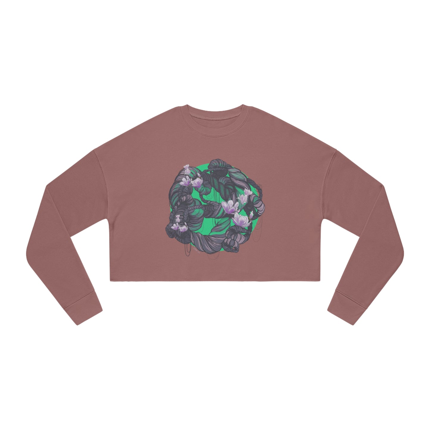 Magnolia Planet Cropped Sweatshirt