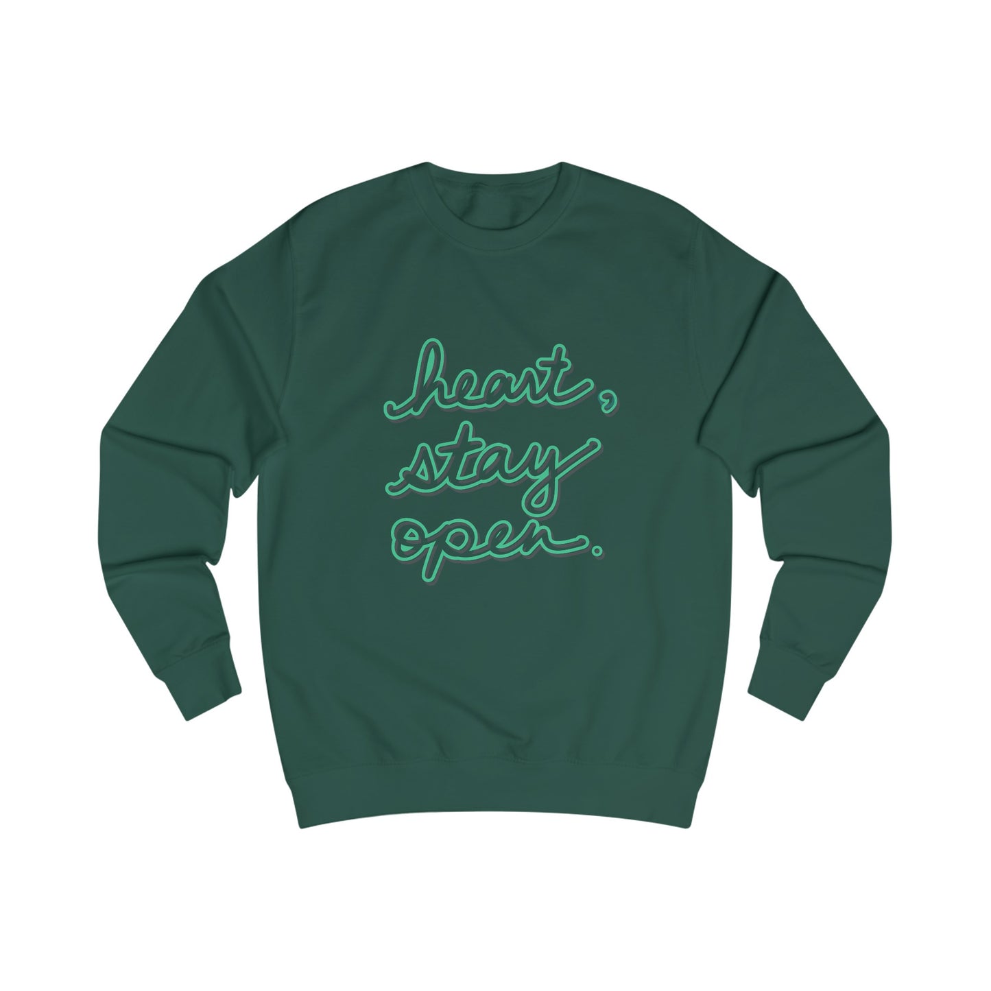 Heart, Stay Open Unisex Crewneck