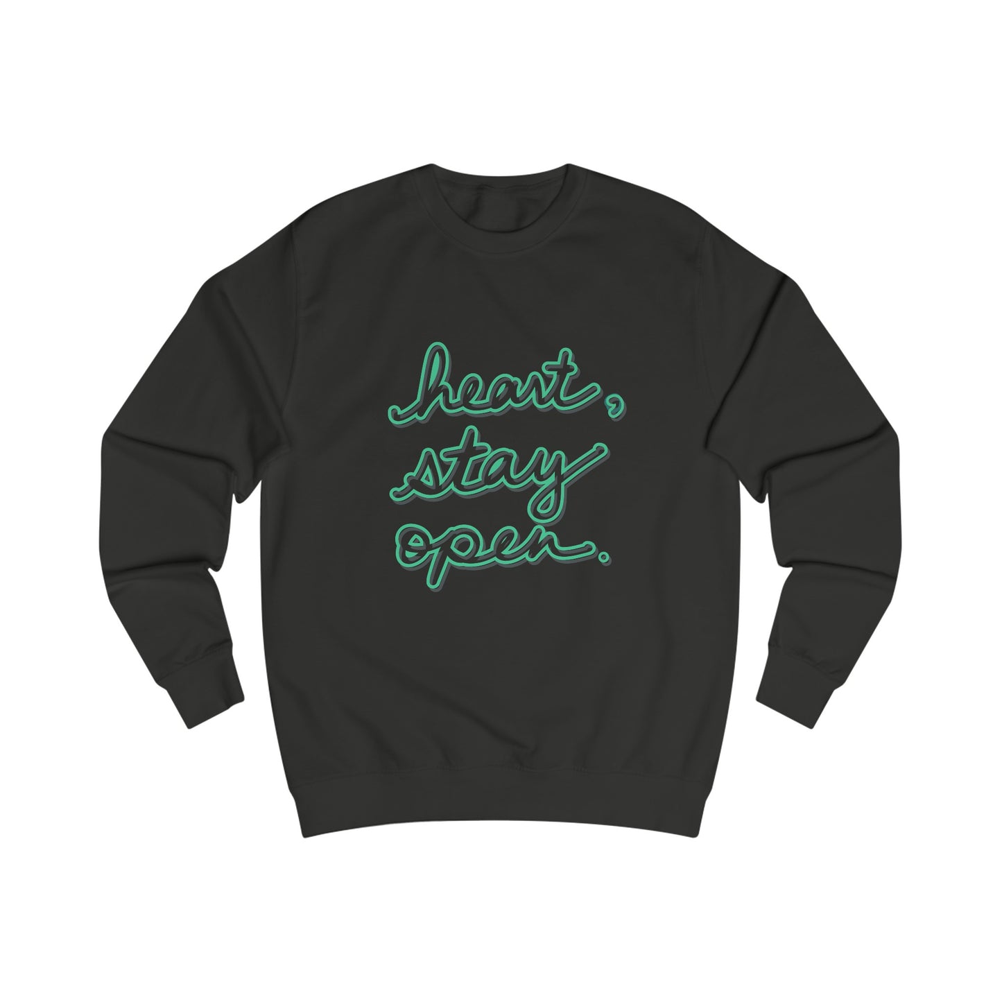 Heart, Stay Open Unisex Crewneck