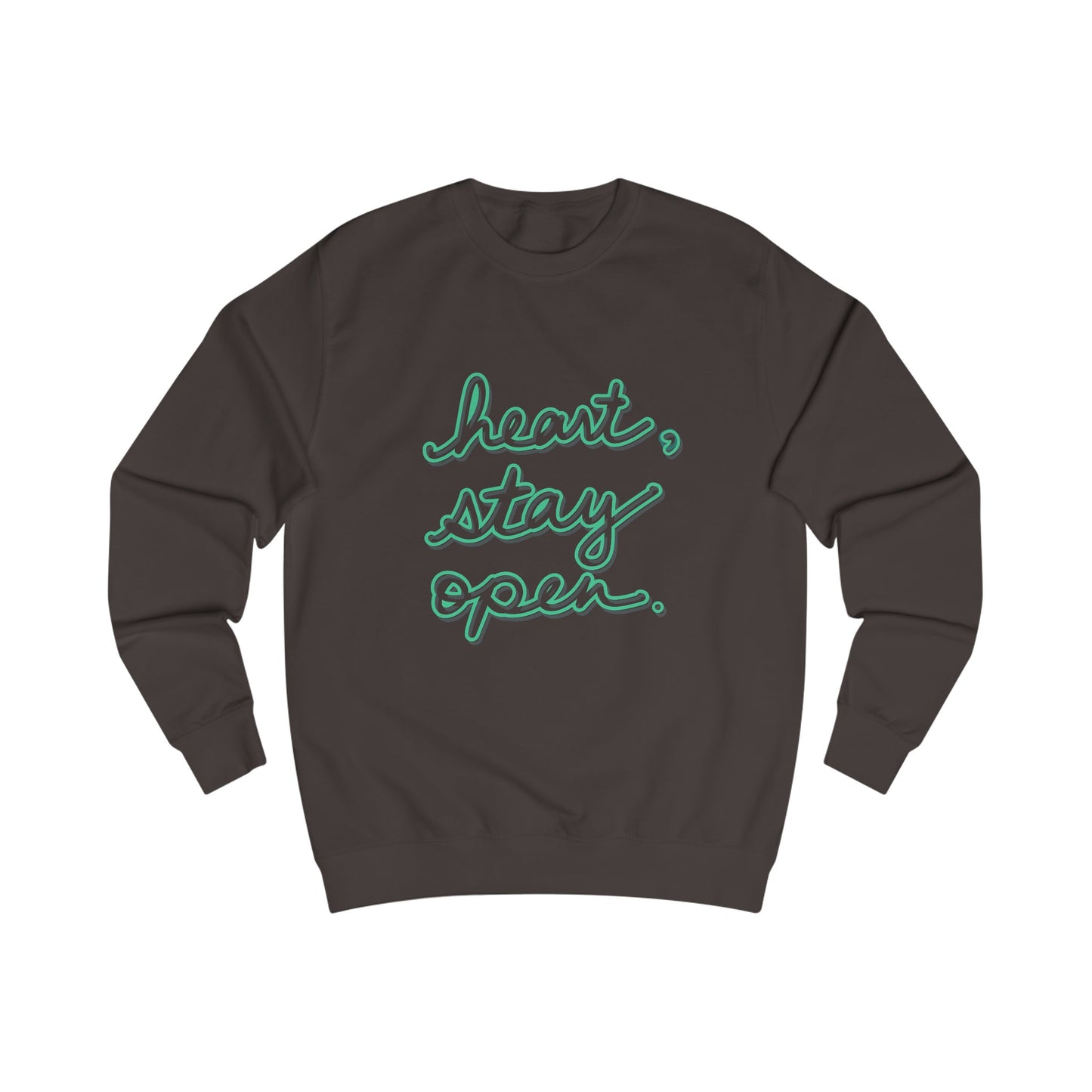 Heart, Stay Open Unisex Crewneck
