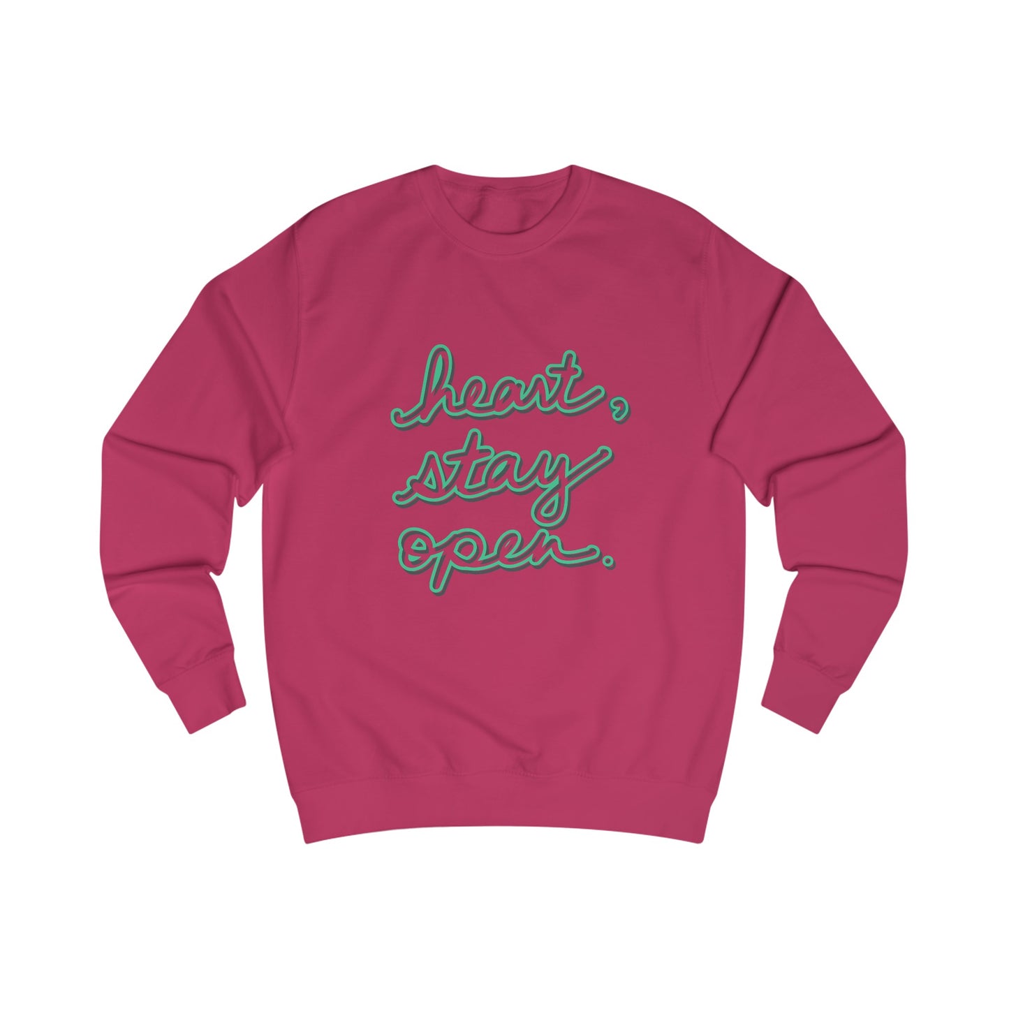 Heart, Stay Open Unisex Crewneck