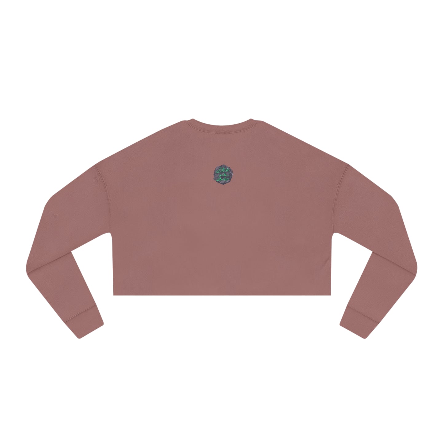 Waxy Cap Planet Cropped Sweatshirt