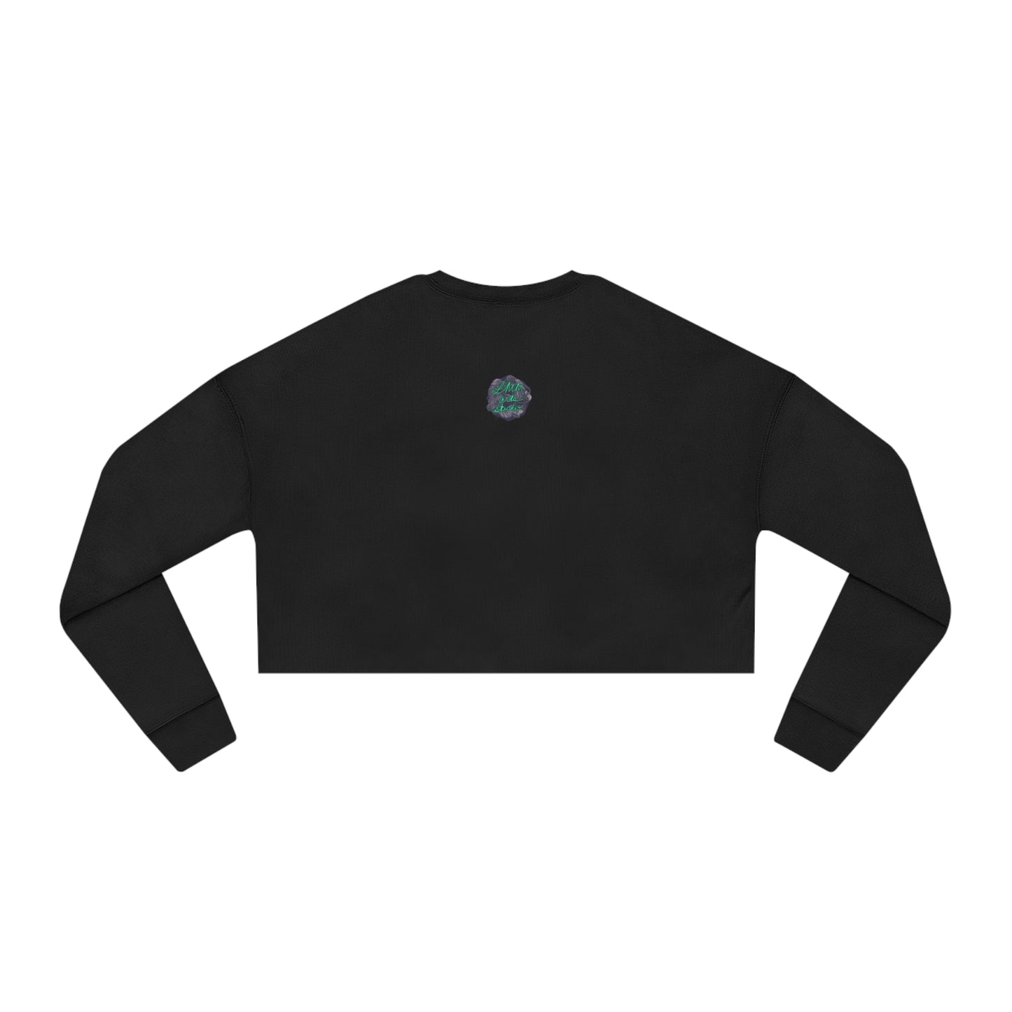 Waxy Cap Planet Cropped Sweatshirt