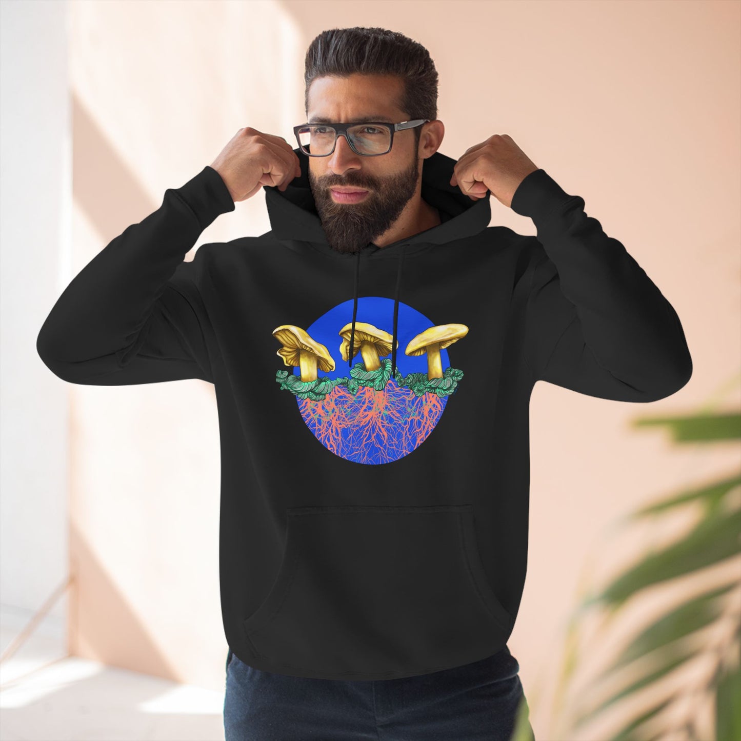 Waxy Caps Unisex Fleece Hoodie