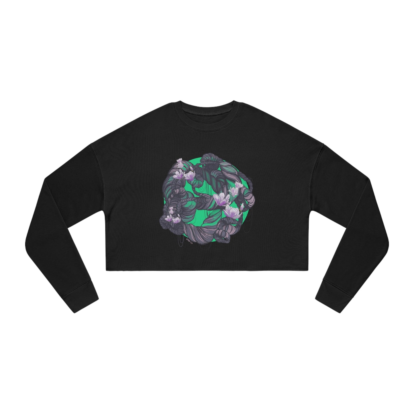 Magnolia Planet Cropped Sweatshirt