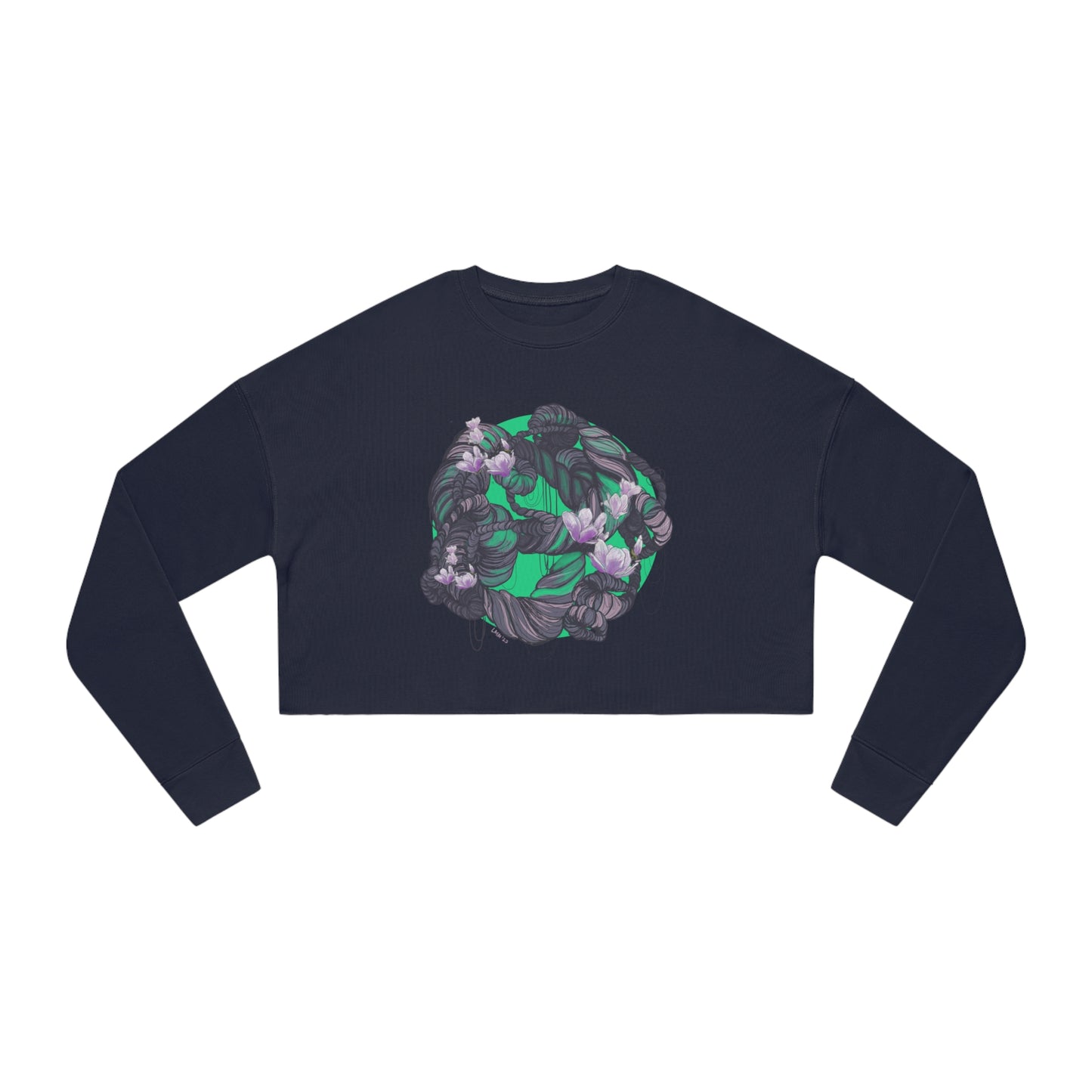 Magnolia Planet Cropped Sweatshirt