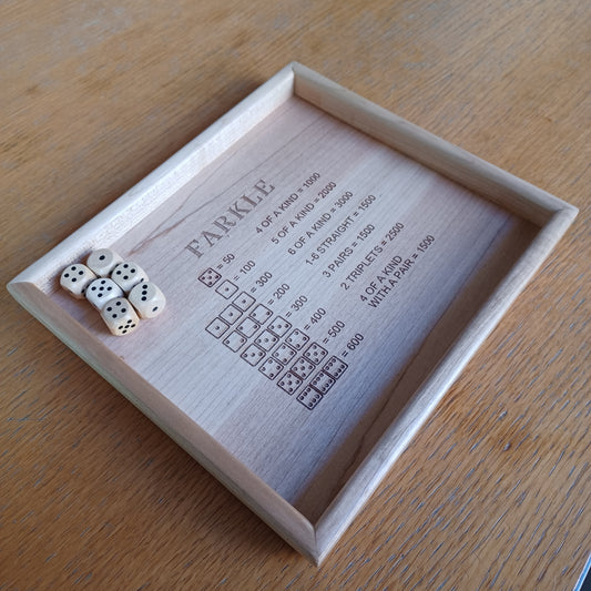 Farkle Game Tray