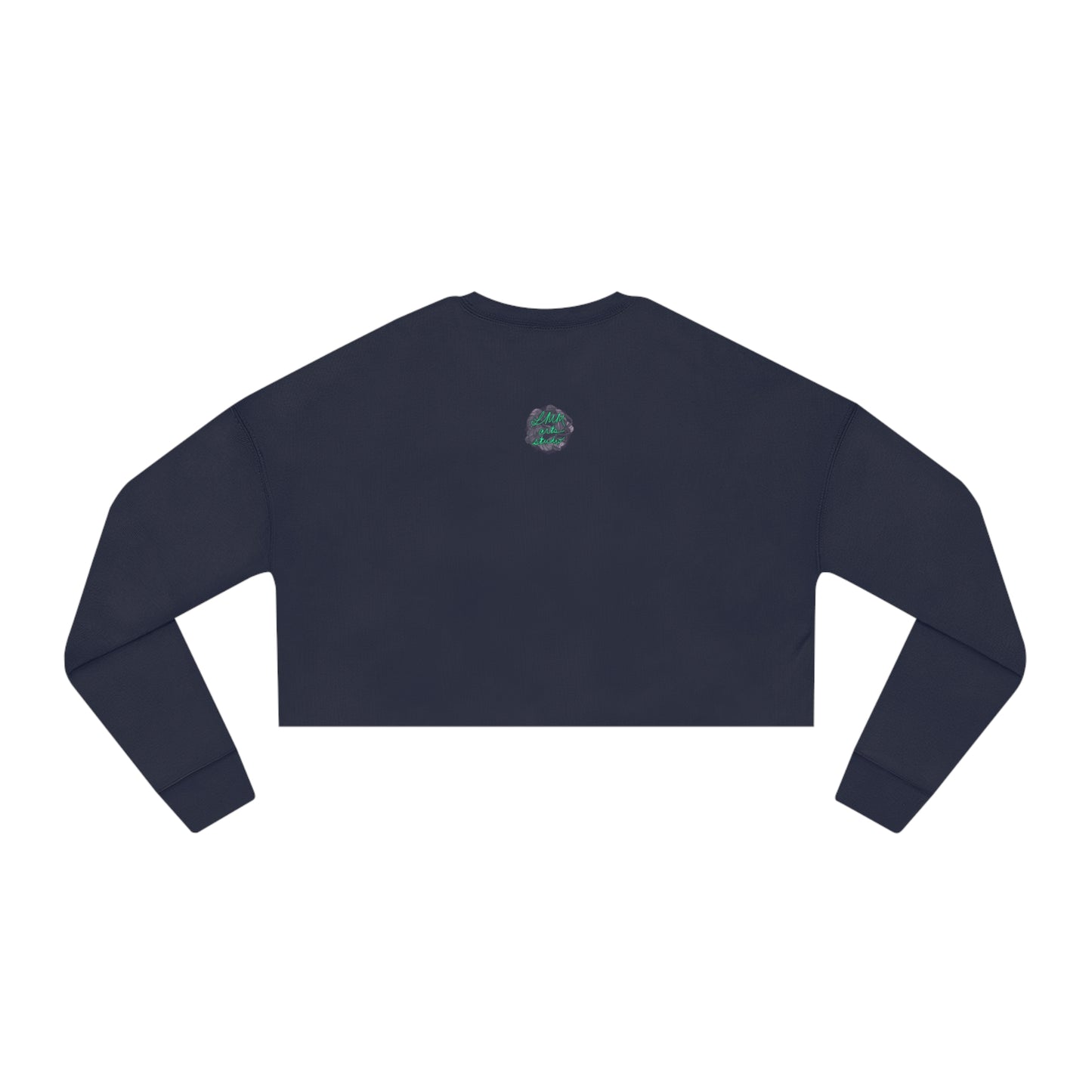 Waxy Cap Planet Cropped Sweatshirt