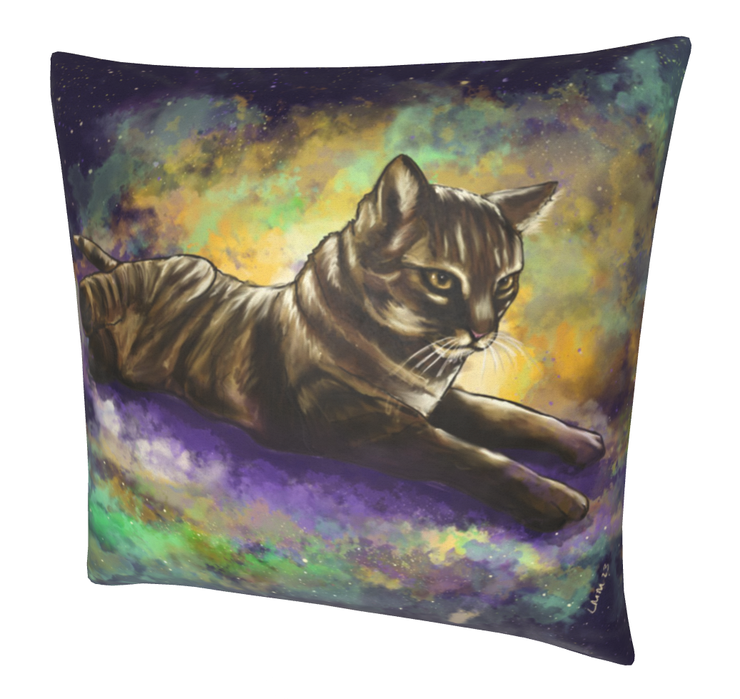 Custom Pet or People Portrait (Pillow Cover)